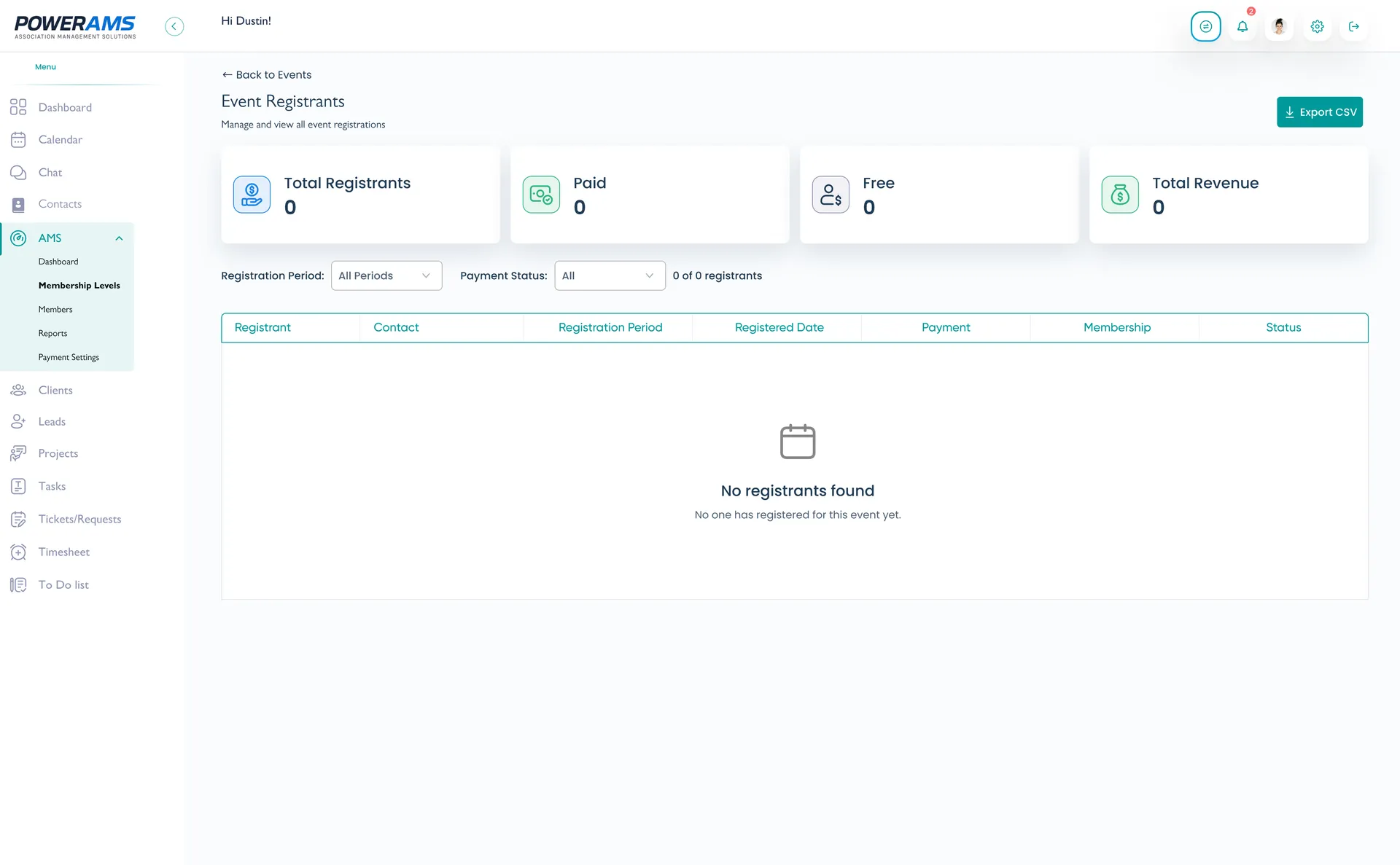 PowerAMS — Association Management Dashboard Design — 04